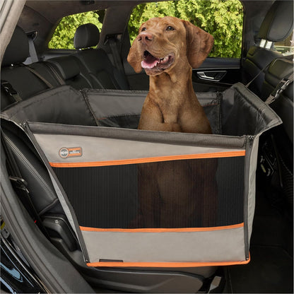 Pet Products Buckle N Go Dog Car Seat for Large Dogs, Waterproof Fabric, Breathable Mesh Sides, Adjustable Seat Belt Leash, Carseat for Medium to Large Pets, Car Seat Cover - 21 X 19 X 19In